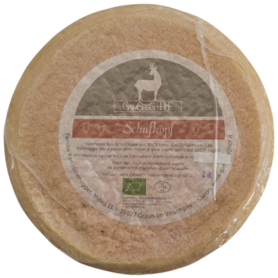 SCHAFKOPF halbfester Käse aus Schafrohmilch (600gr)